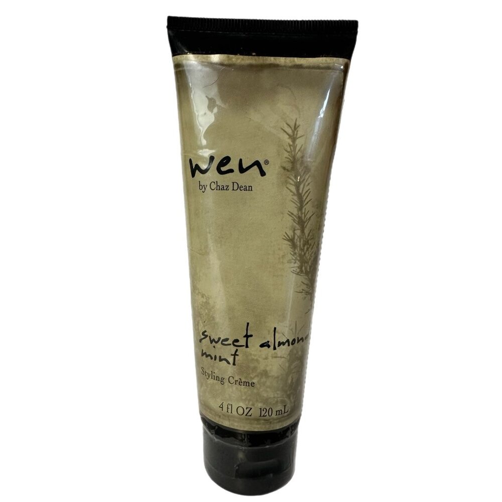 WEN By Chaz Dean Sweet Almond Mint Styling Creme 4 oz Tube NEW